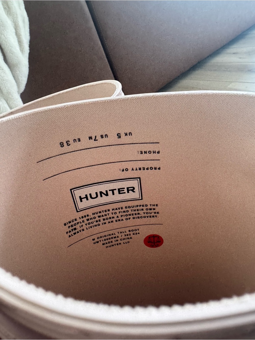 Pink Hunter Boots - Picture 4 of 6